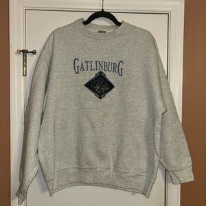 Vintage Gray Gatlinburg Sweatshirt Size L